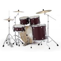 Pearl Export Rock + Pack HWP-834 + Pack PX 14/16/20 Satin Scarlet  - Vue 2